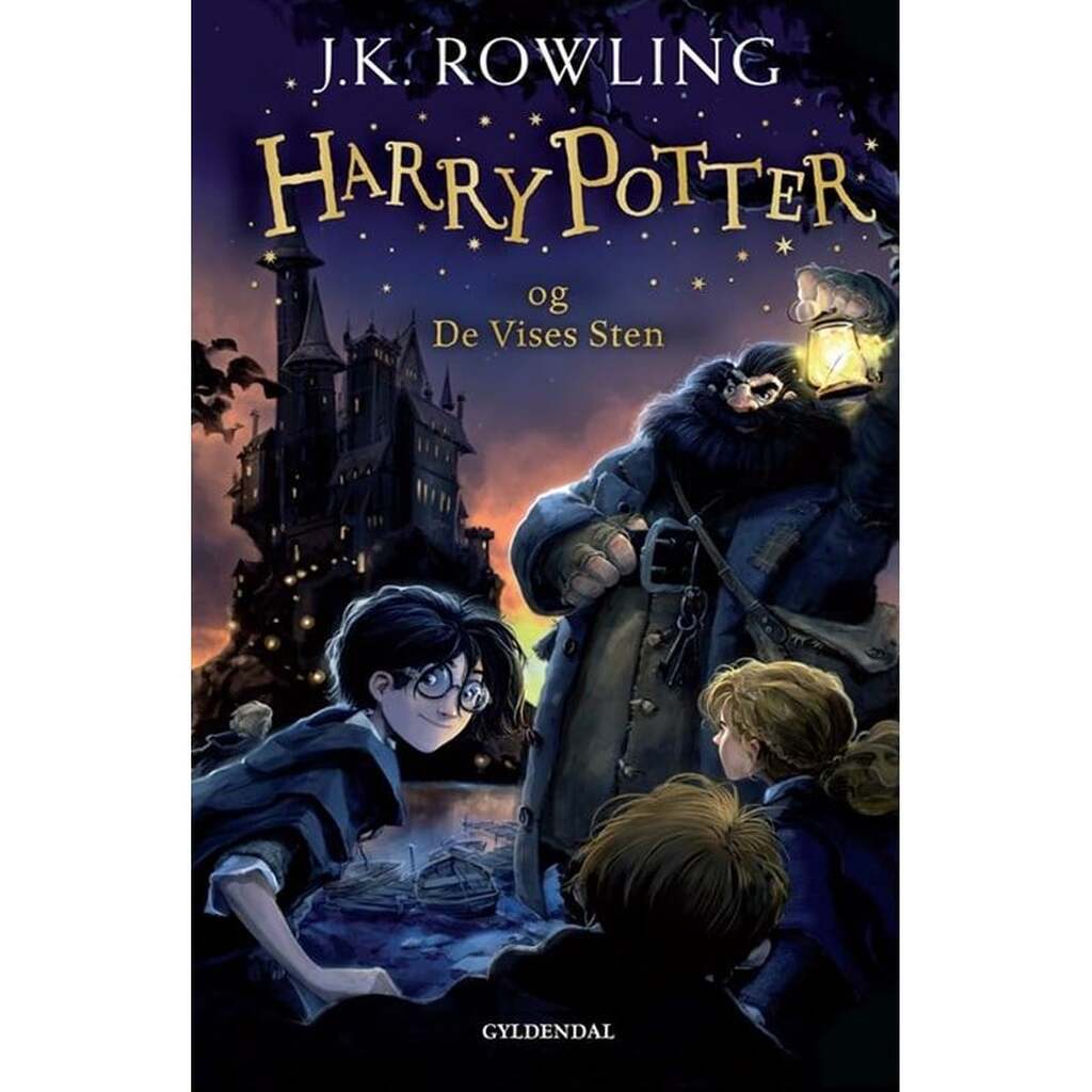 HARRY POTTER OG DE VISES STEN - Ungdomsbog - hardcover