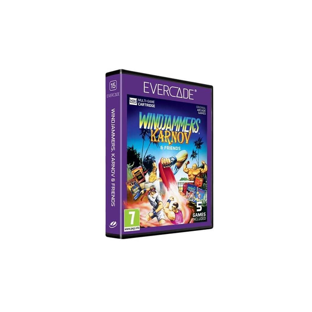 Windjammers Karnov &amp; Friends - Evercade - Retro
