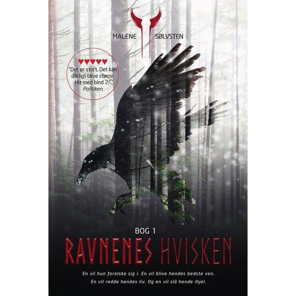 Ravnenes hvisken - bog 1 - Ungdomsbog - hardcover