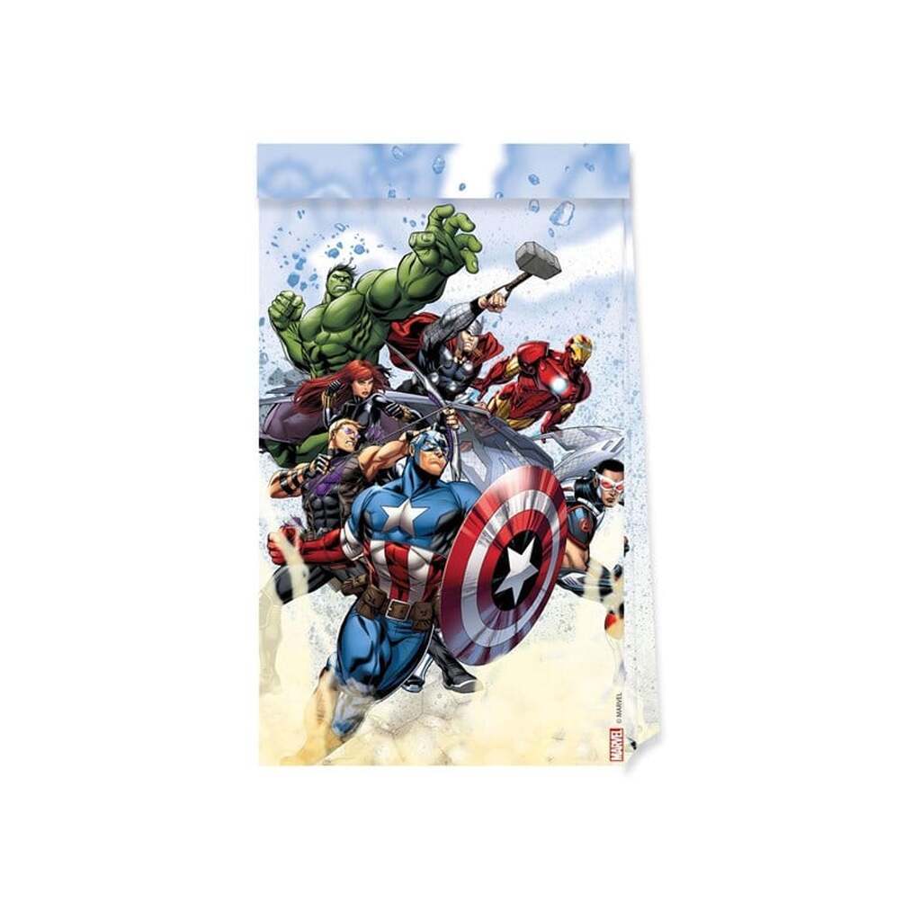Globos Paper Party Bags FSC Avengers Infinity Stones 4pcs
