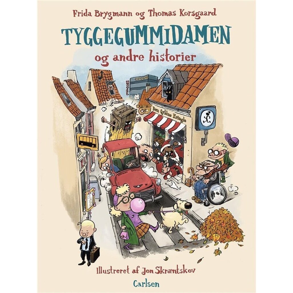 Tyggegummidamen - Børnebog - Hardcover