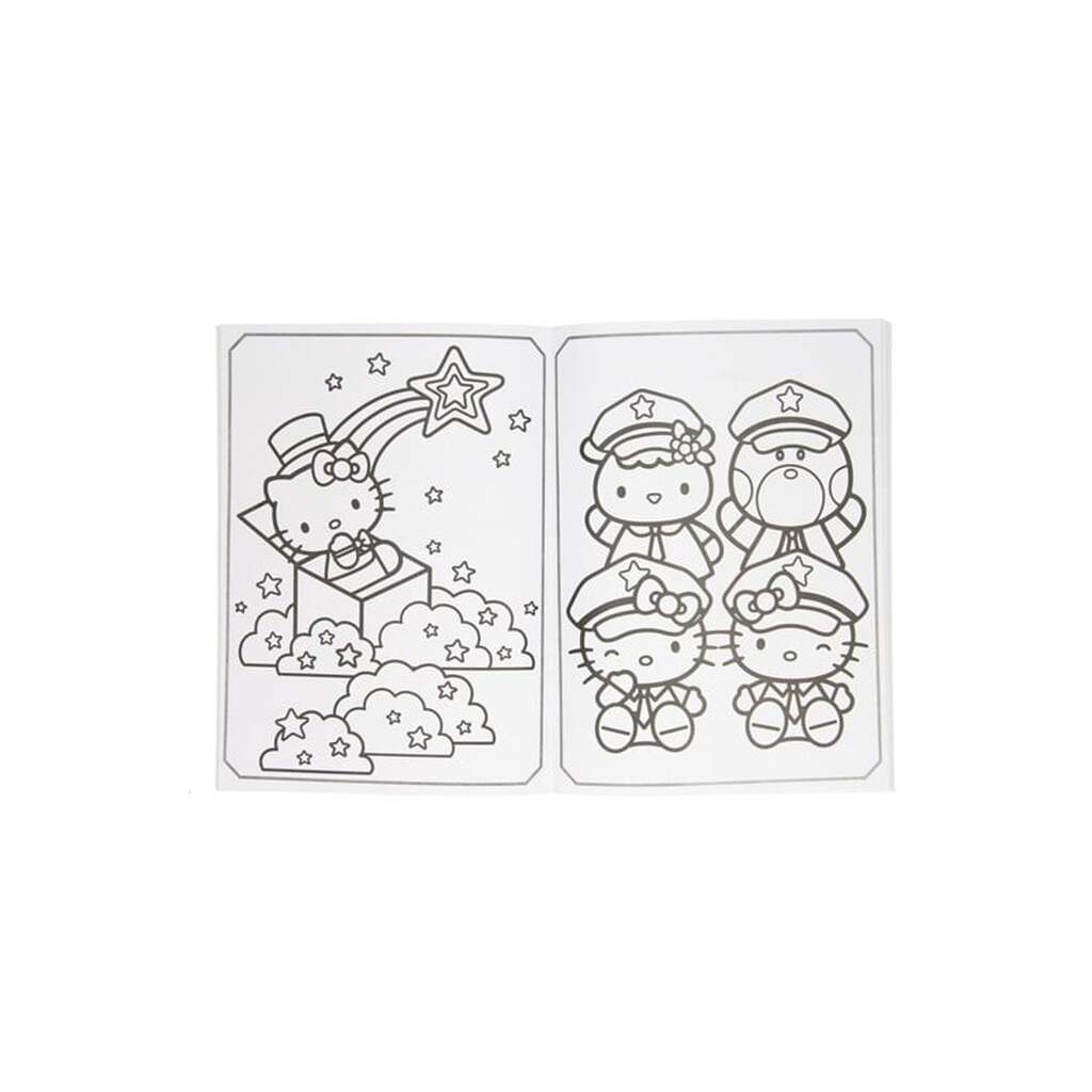 Boek Specials Nederland BV Hello Kitty Colorama Coloring Book