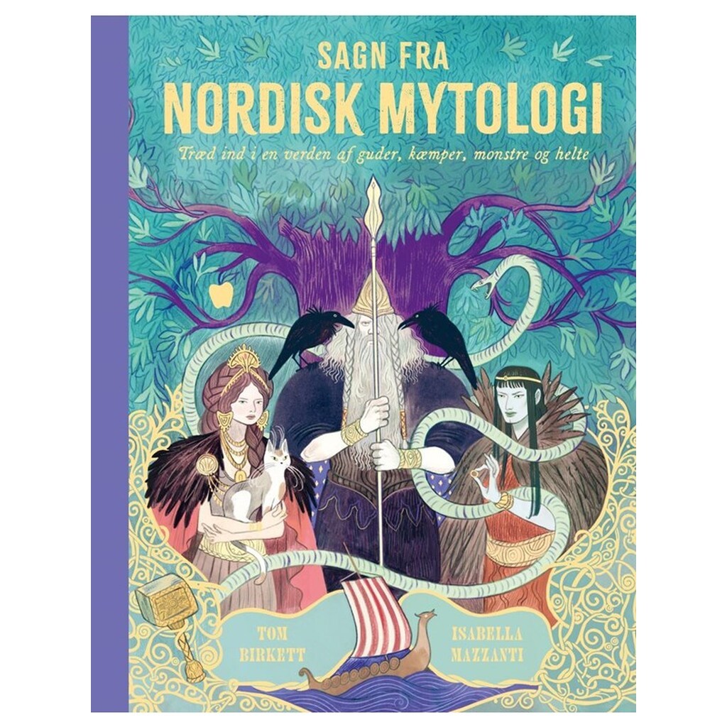 Sagn fra Nordisk Mytologi - Børnebog - hardcover