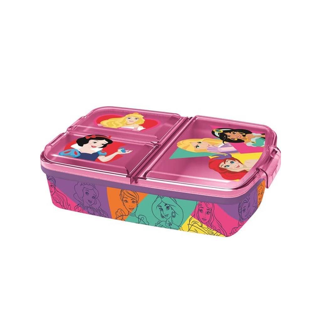 Euromic Disney Princesser multirums madkasse 18 x 13 cm
