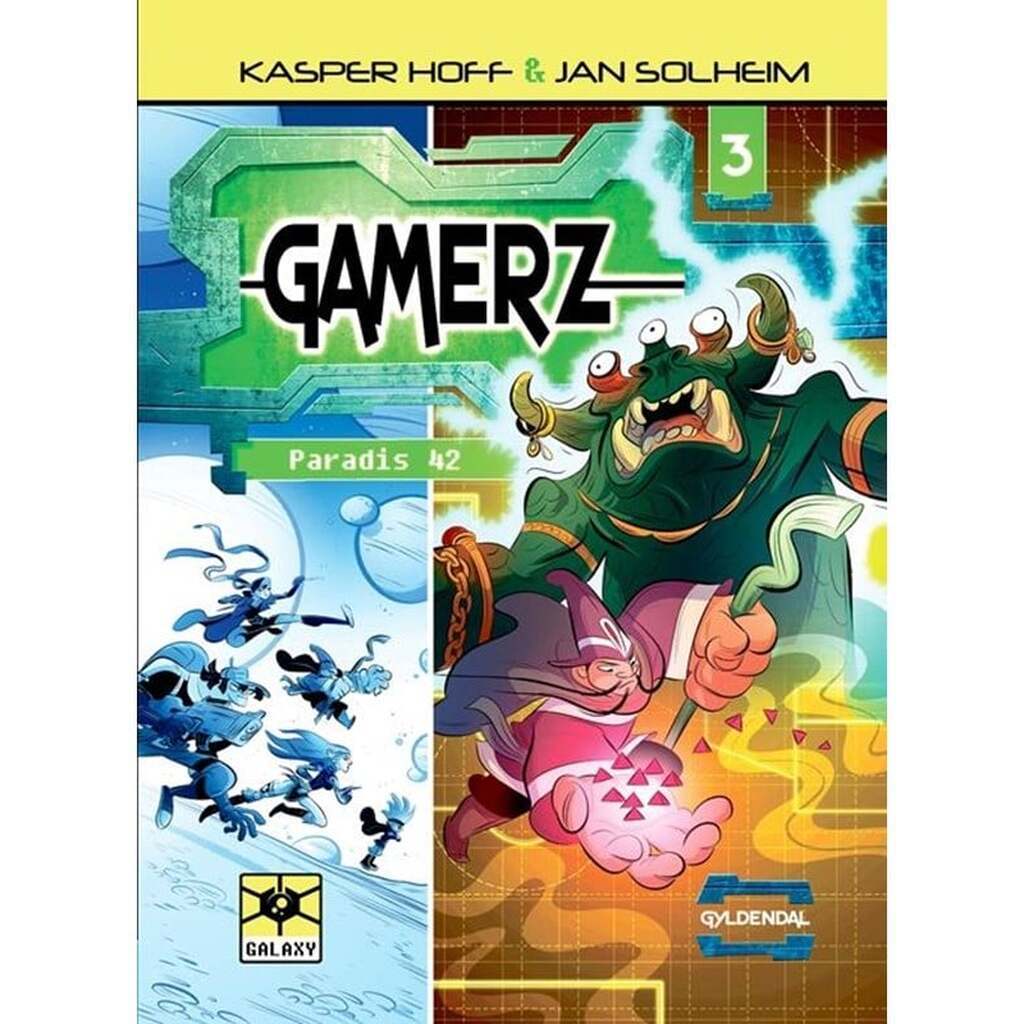 Gamerz 3 - Paradis 42 - Børnebog - Hardcover
