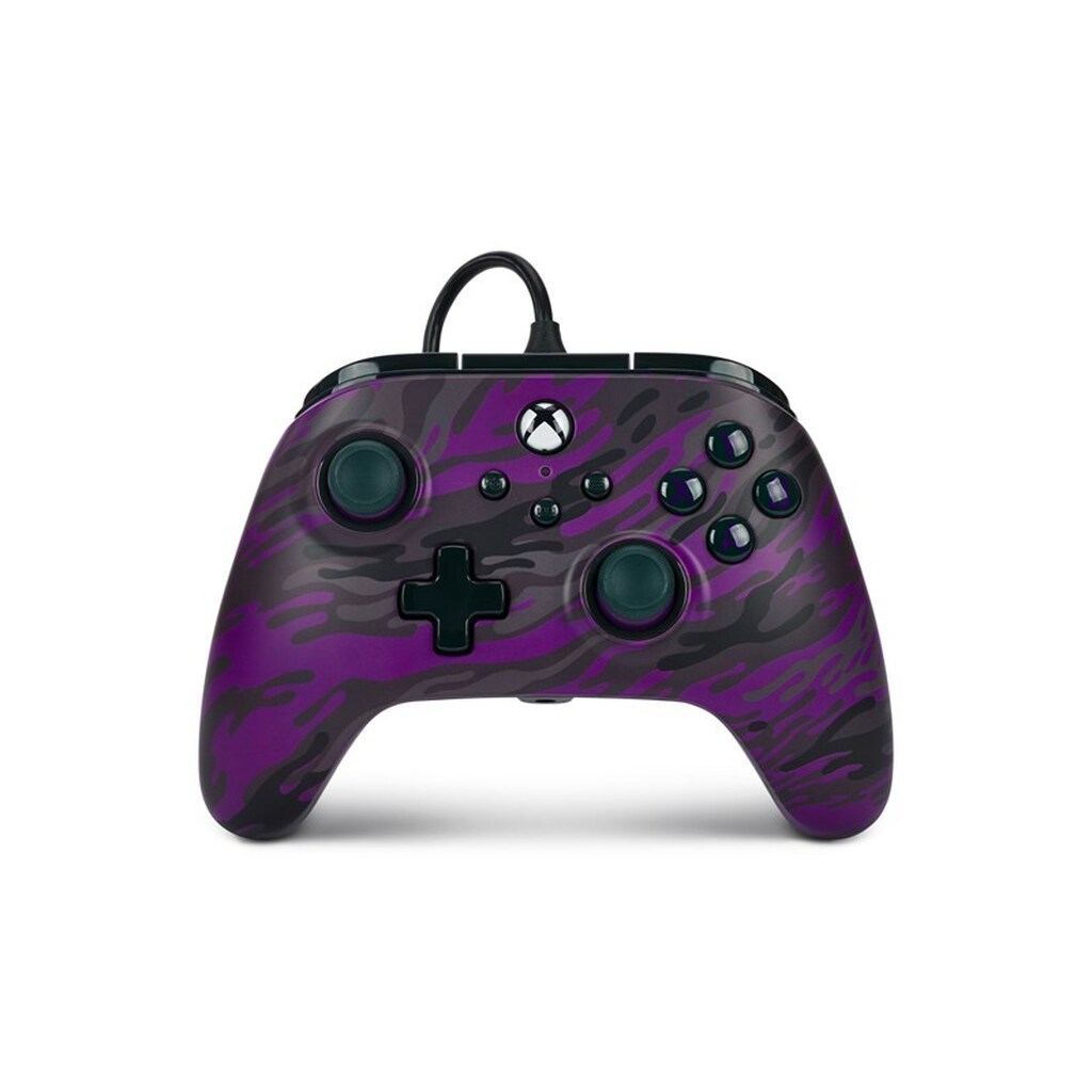 PowerA Advantage kablet controller til Xbox Series X|S - Lilla Camo - Wired Controller - Microsoft Xbox Series S