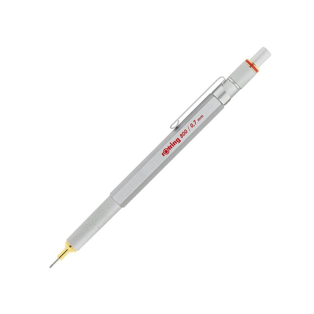 Rotring rOtring 800 mekanisk blyant | 0,7 mm | Sølv metal tønde