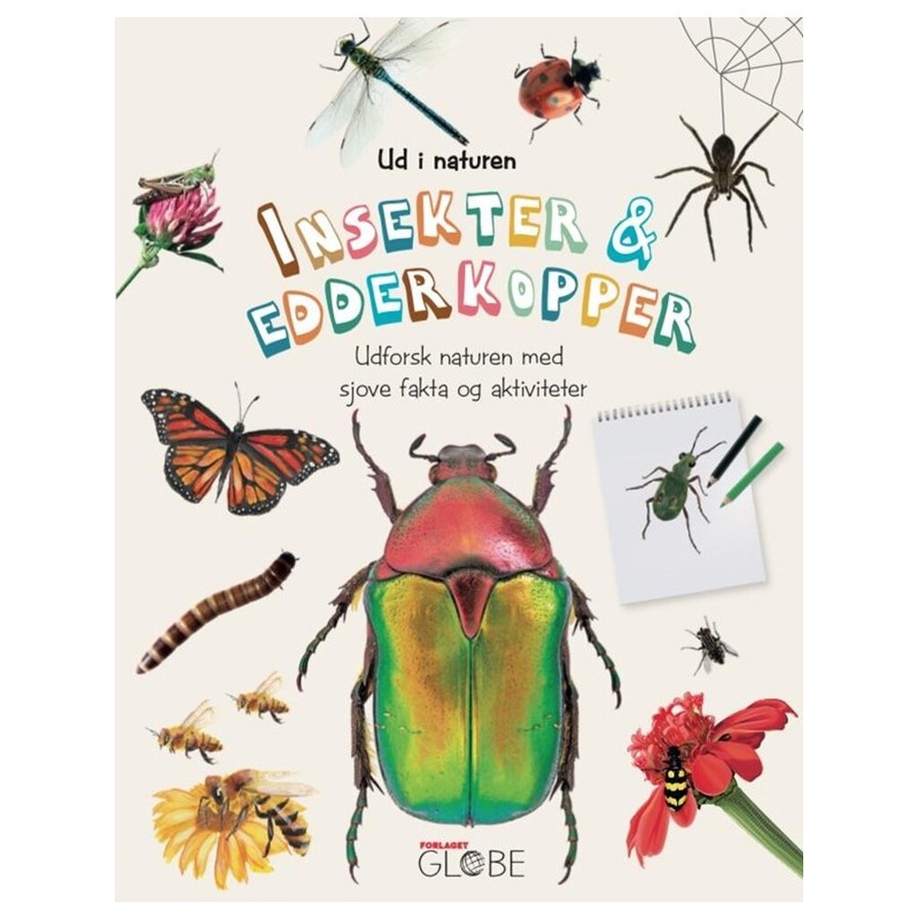 Insekter og edderkopper - Børnebog - Hardcover