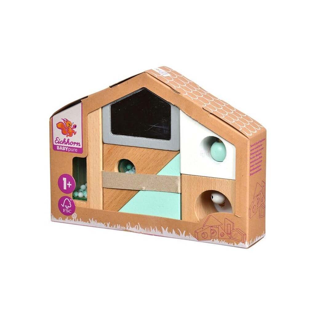 Eichhorn Baby Pure Wooden Building Blocks with Sound