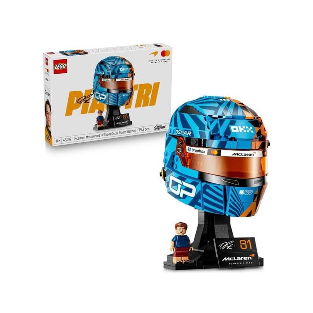 LEGO Editions 43017 McLaren Mastercard F1® Team Oscar Piastri-hjelm
