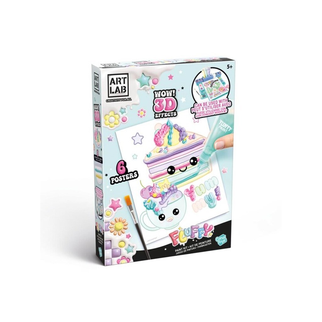 Art Lab Fluffy Paint Kit