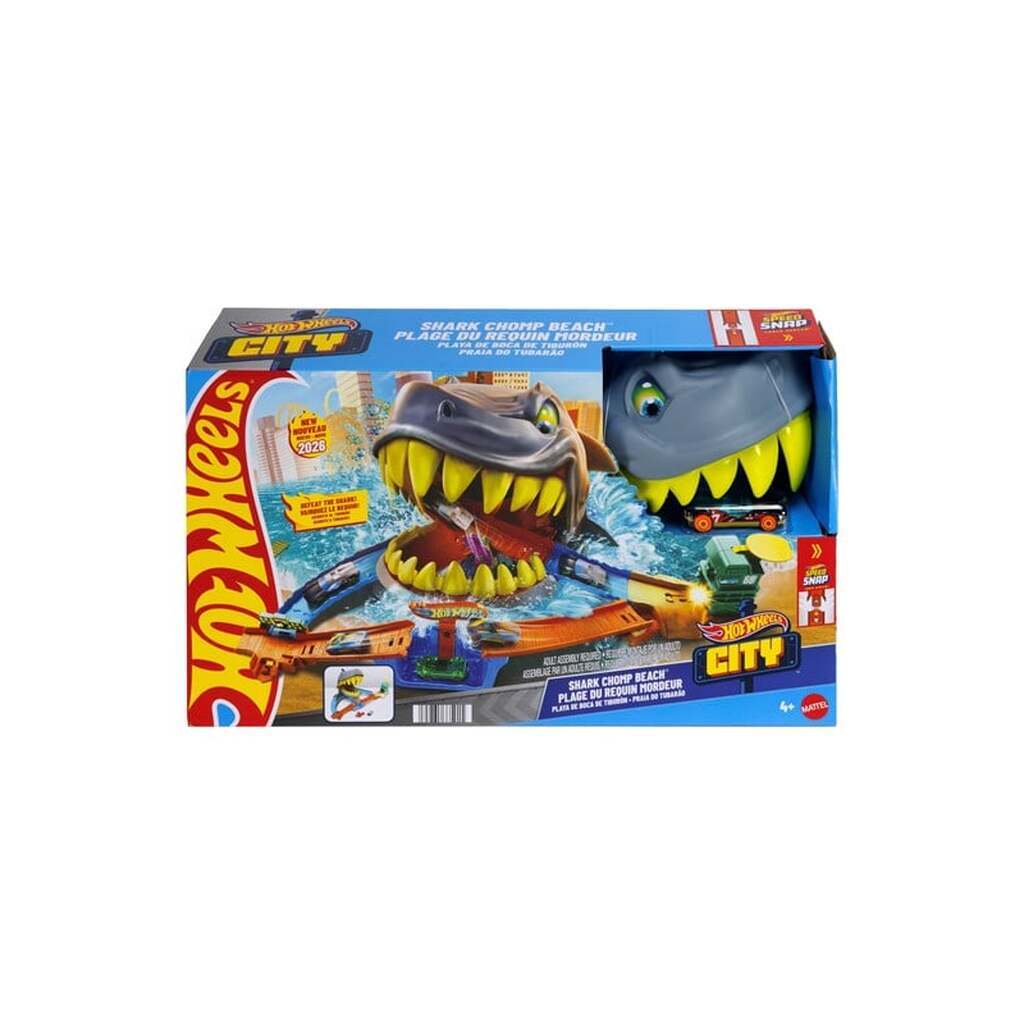 Hot Wheels City Shark Chomp Beach