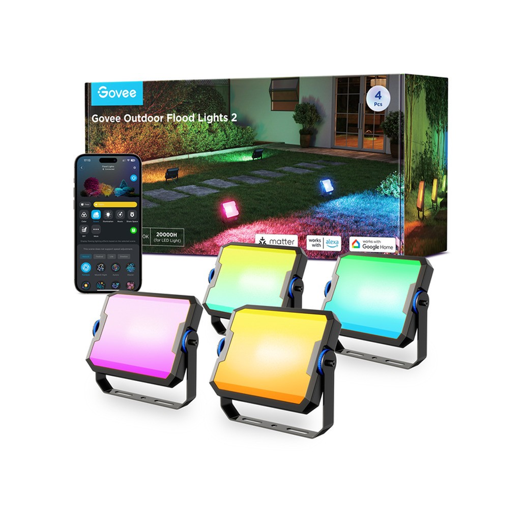 Govee Outdoor Flood Lights 2 (4-Pack)