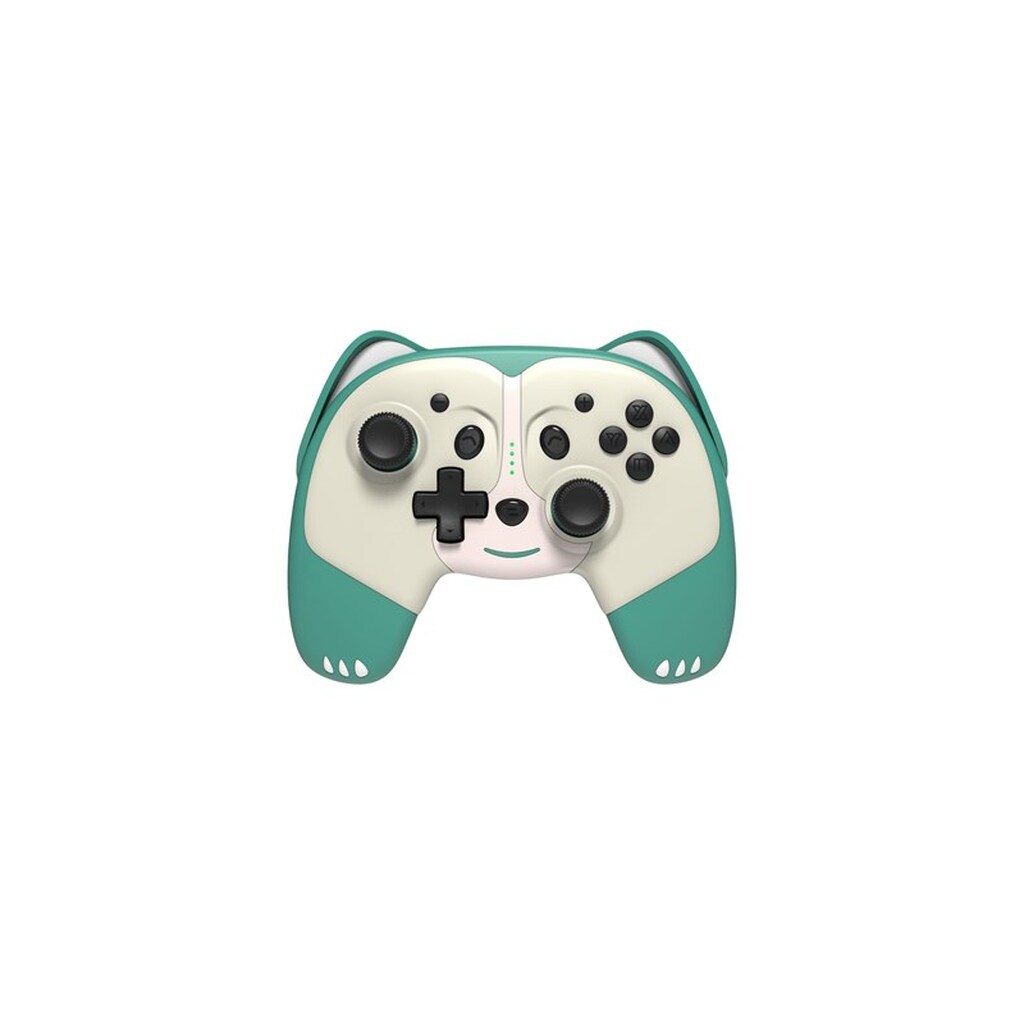 Trade Invaders Wireless Controller Pandy for Switch with paddles - Green - Wireless Controller - Nintendo Switch
