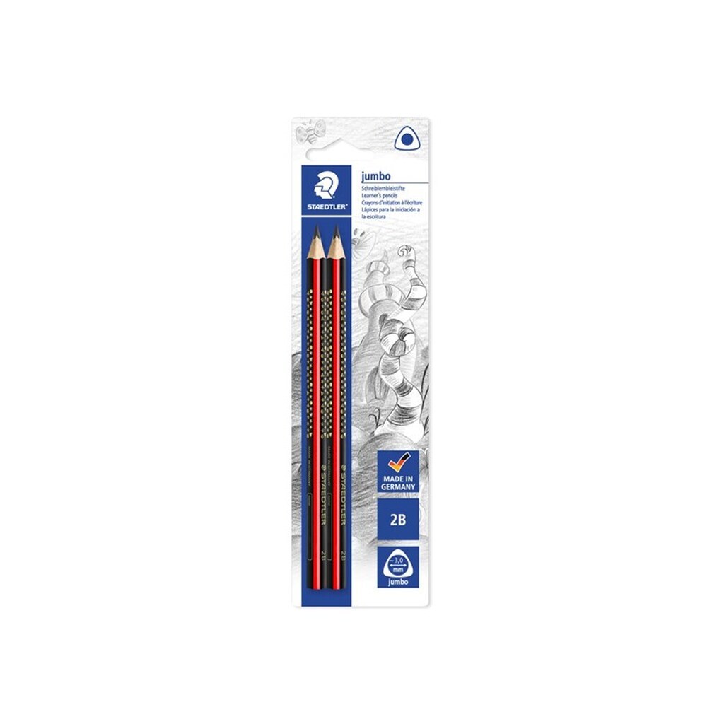 Staedtler Jumbo Begynderblyant 2/Bk FSC 100%