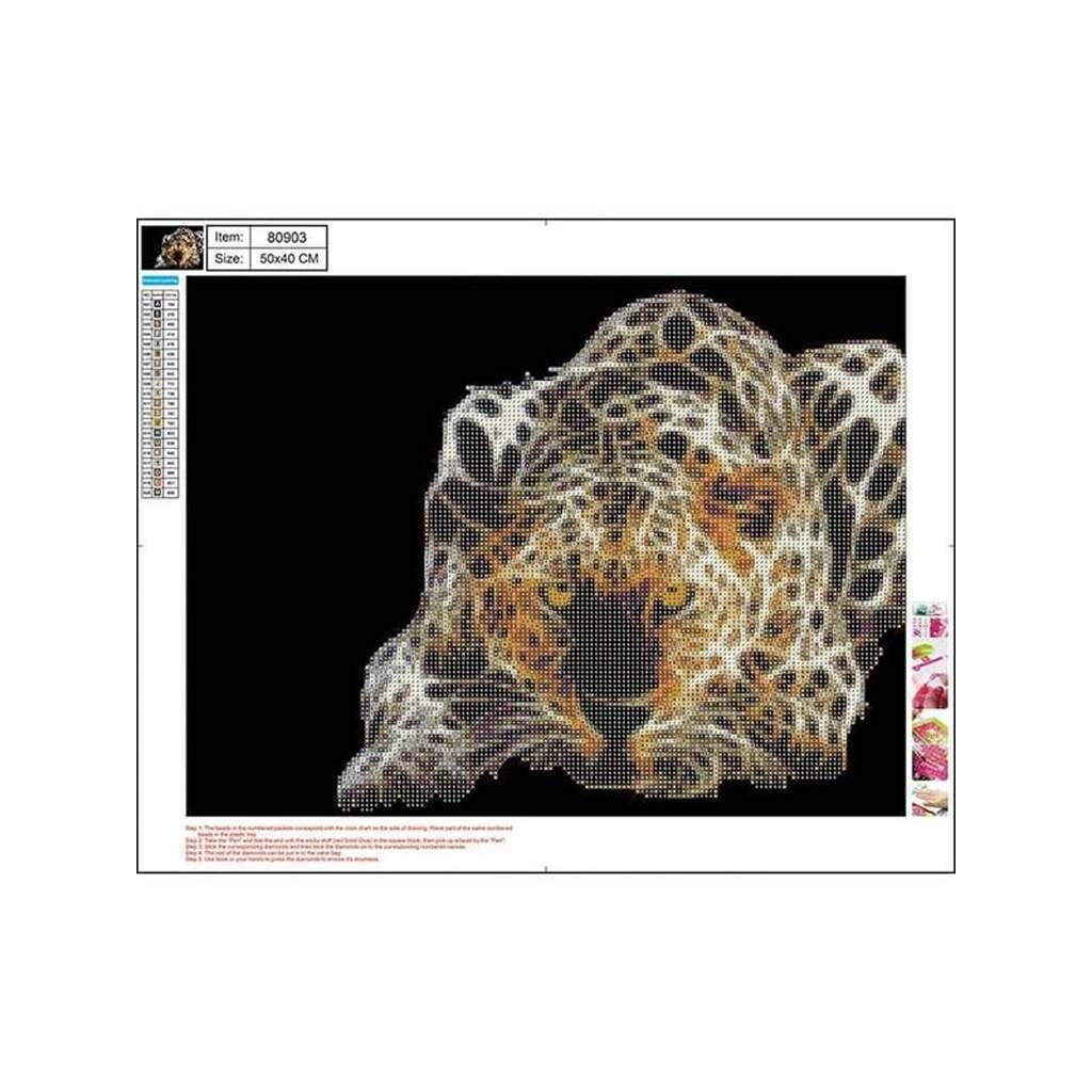 CENTRUM Diamond Painting 40*50cm. LEOPARD