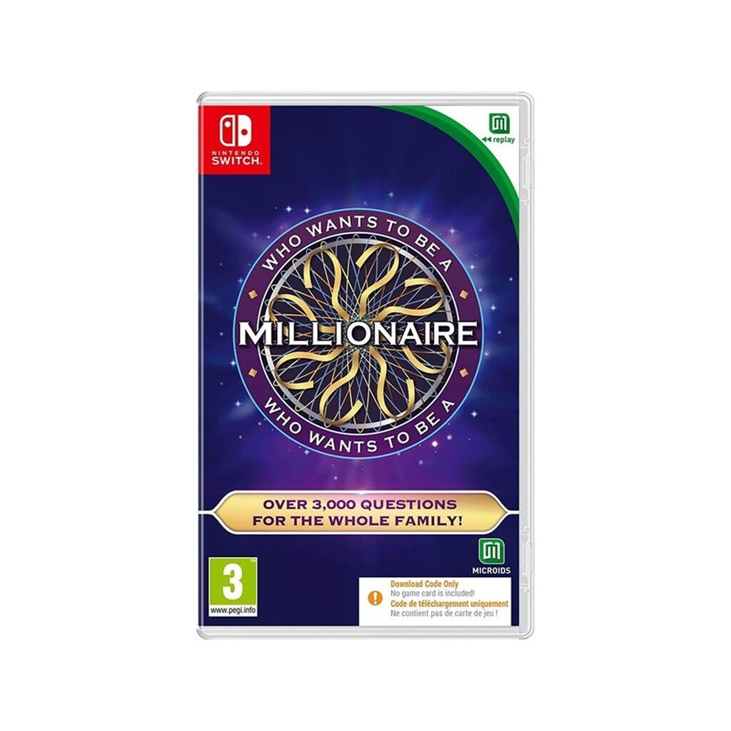 Who Wants To Be a Millionaire? (Code in a Box) - Nintendo Switch - Quiz