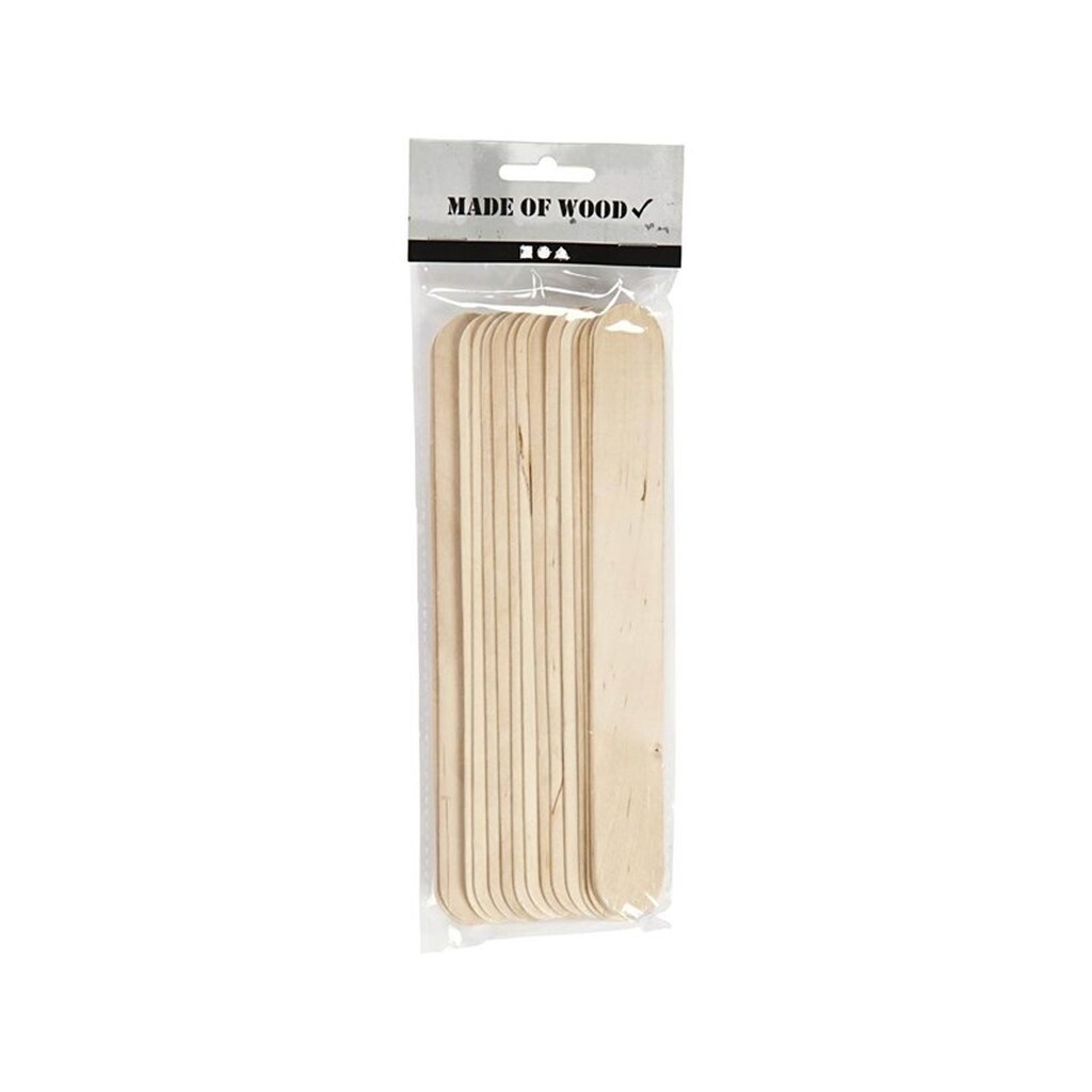 Creativ Company - Wooden Craft Sticks Long 15 pcs. (20x25mm)