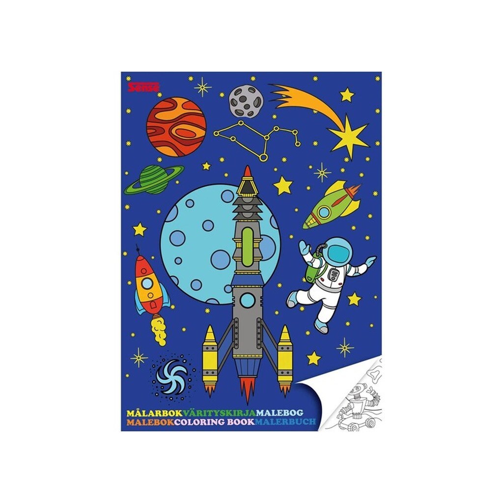 Haza Witbaard Coloring book Space