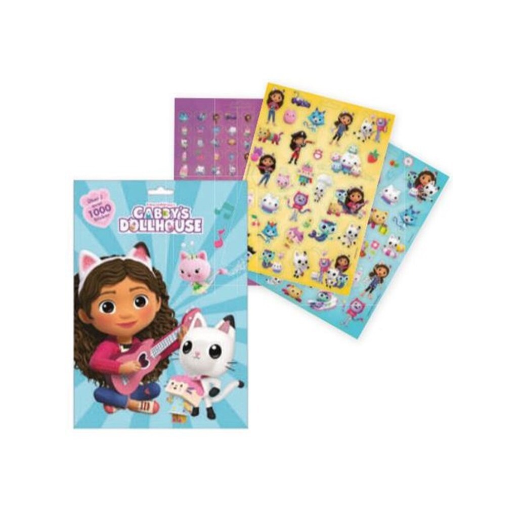 Gabby&apos;s Dollhouse Mega Klistermærkebog