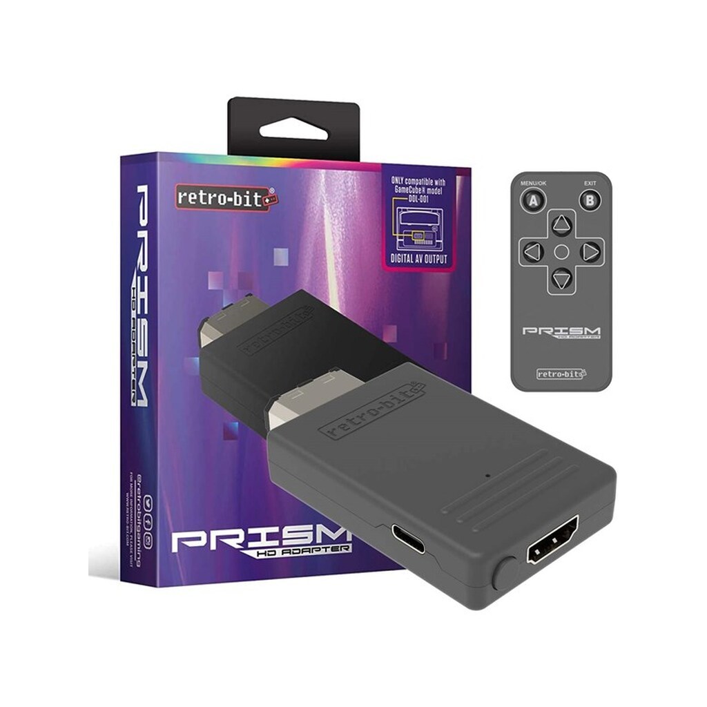 Retro-Bit Prism HD Adapter for Gamecube - Miscellaneous Tilbehør til spillekonsol - Nintendo GameCube