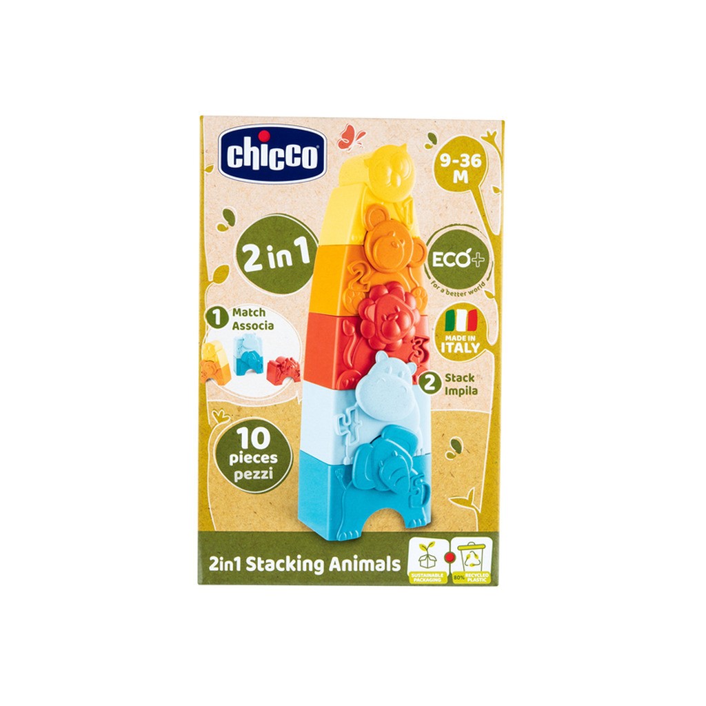 Chicco -2in1 Stacking Animals