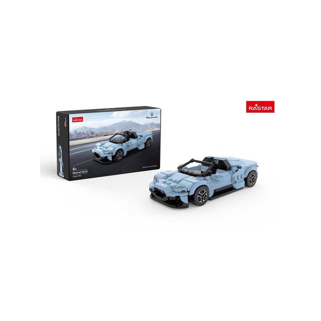 RASTAR 1:30 Maserati MC20 Bricks Blå