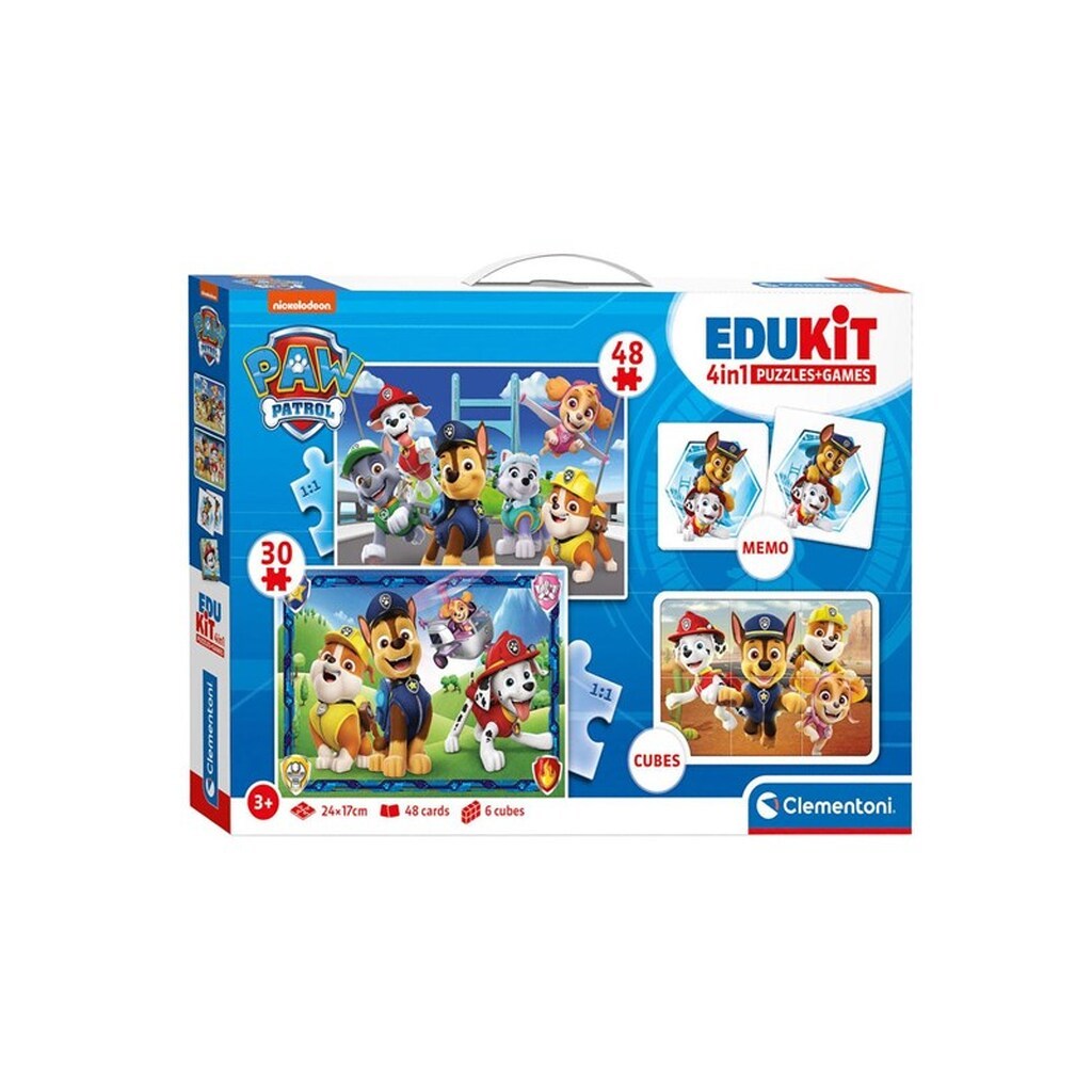 Clementoni - Edukit 4 in 1 - PAW Patrol