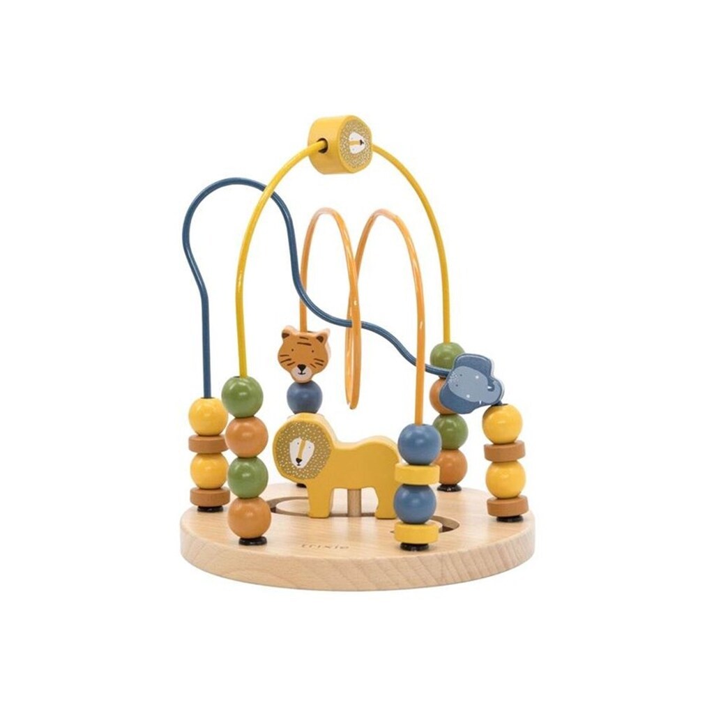 Trixie Baby Wooden Animals Motor Skills Spiral