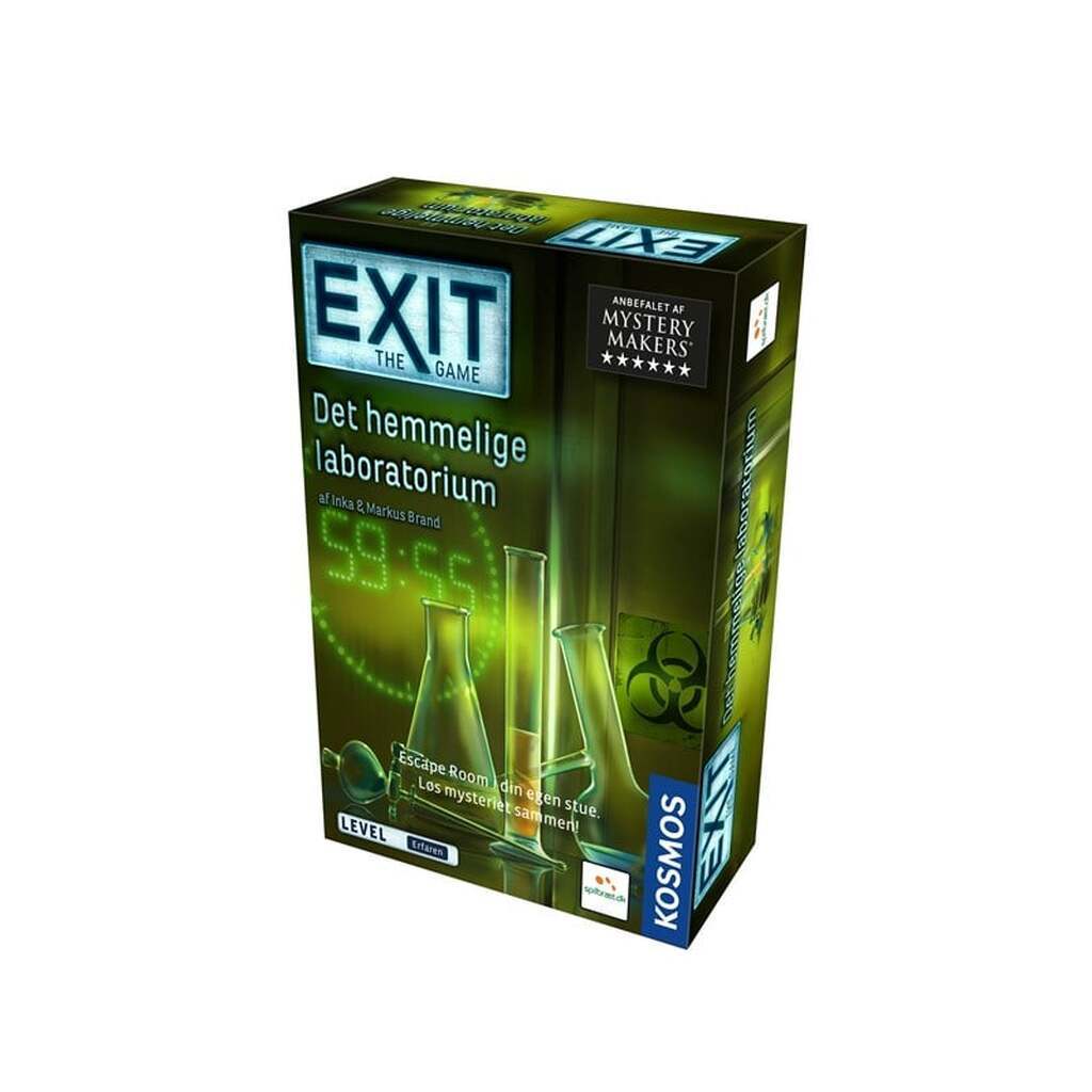 Kosmos EXIT: Det Hemmelige Laboratorium (Dansk)