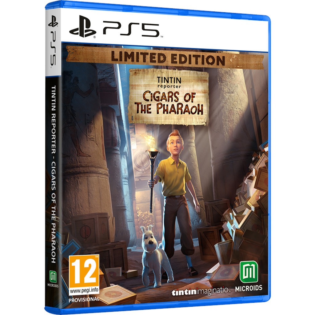 Tintin Reporter: Cigars of the Pharaoh (Limited Edition) - Sony PlayStation 5 - Action