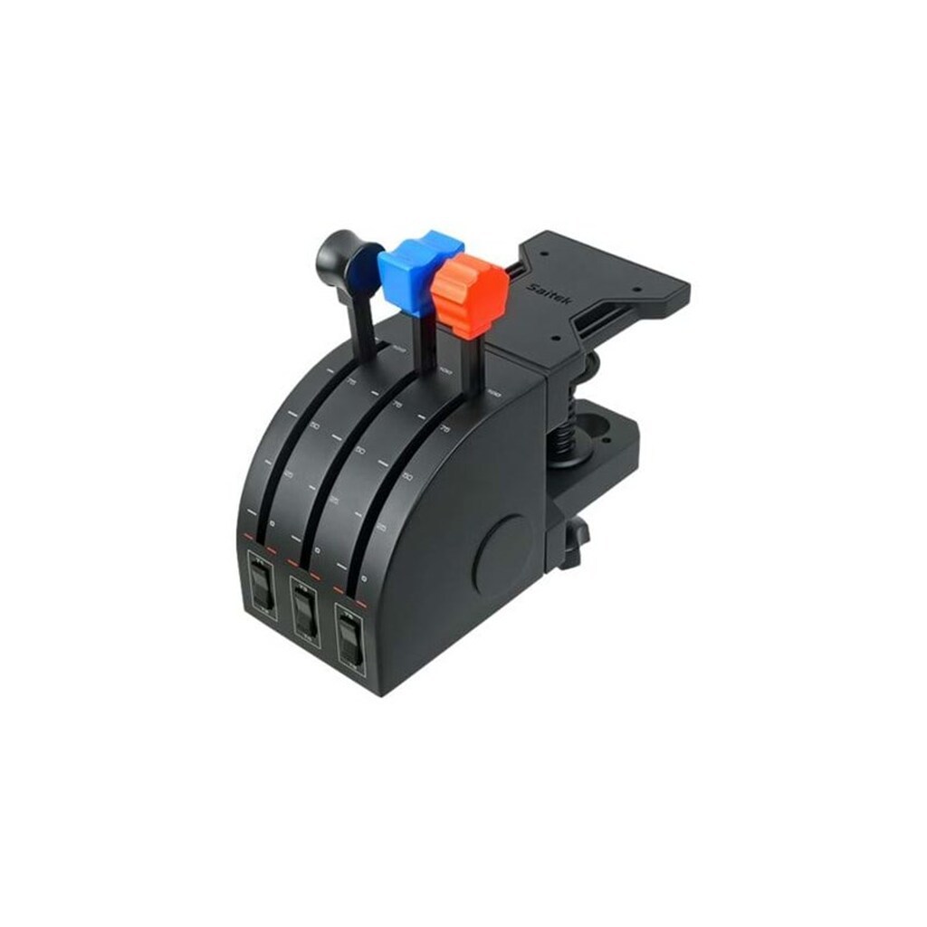 Logitech G Saitek Flight Throttle Quadrant - Wired Throttle - PC