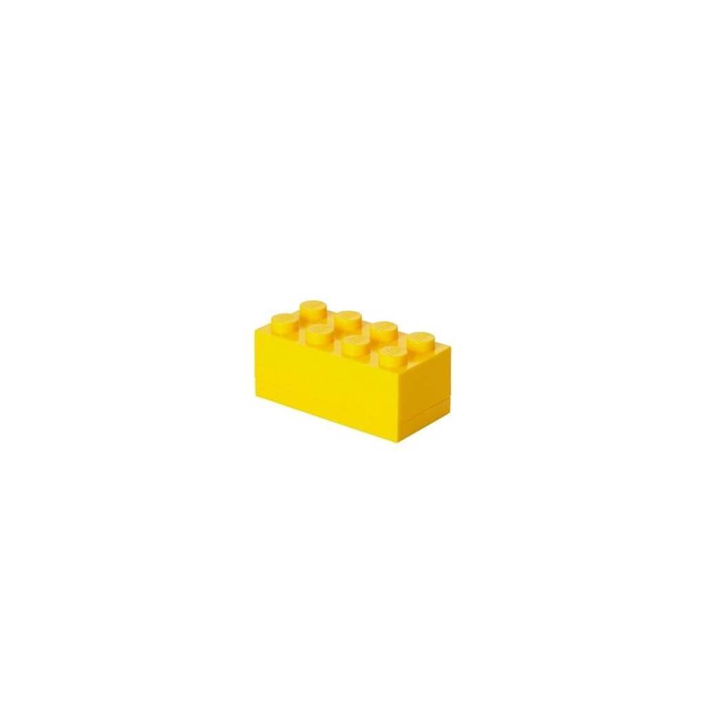 LEGO STORAGE MINI BOX 8 - YELLOW