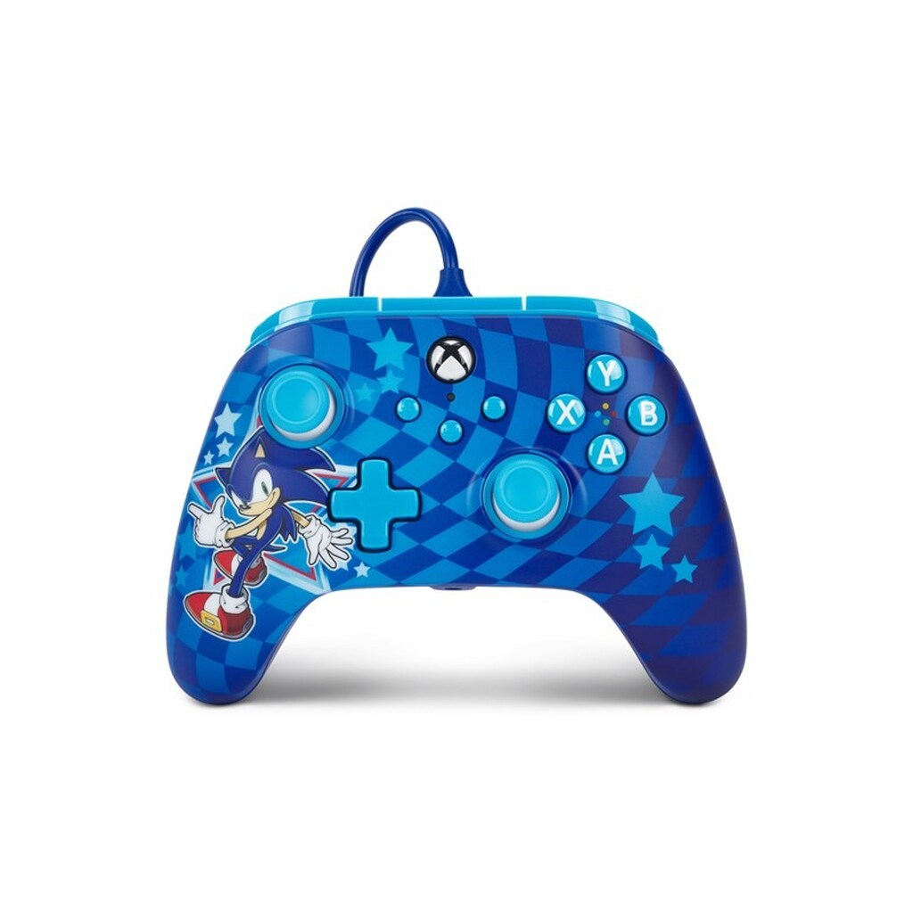 PowerA Advantage kablet controller til Xbox Series X|S - Sonic Style - Wired Controller - Microsoft Xbox One
