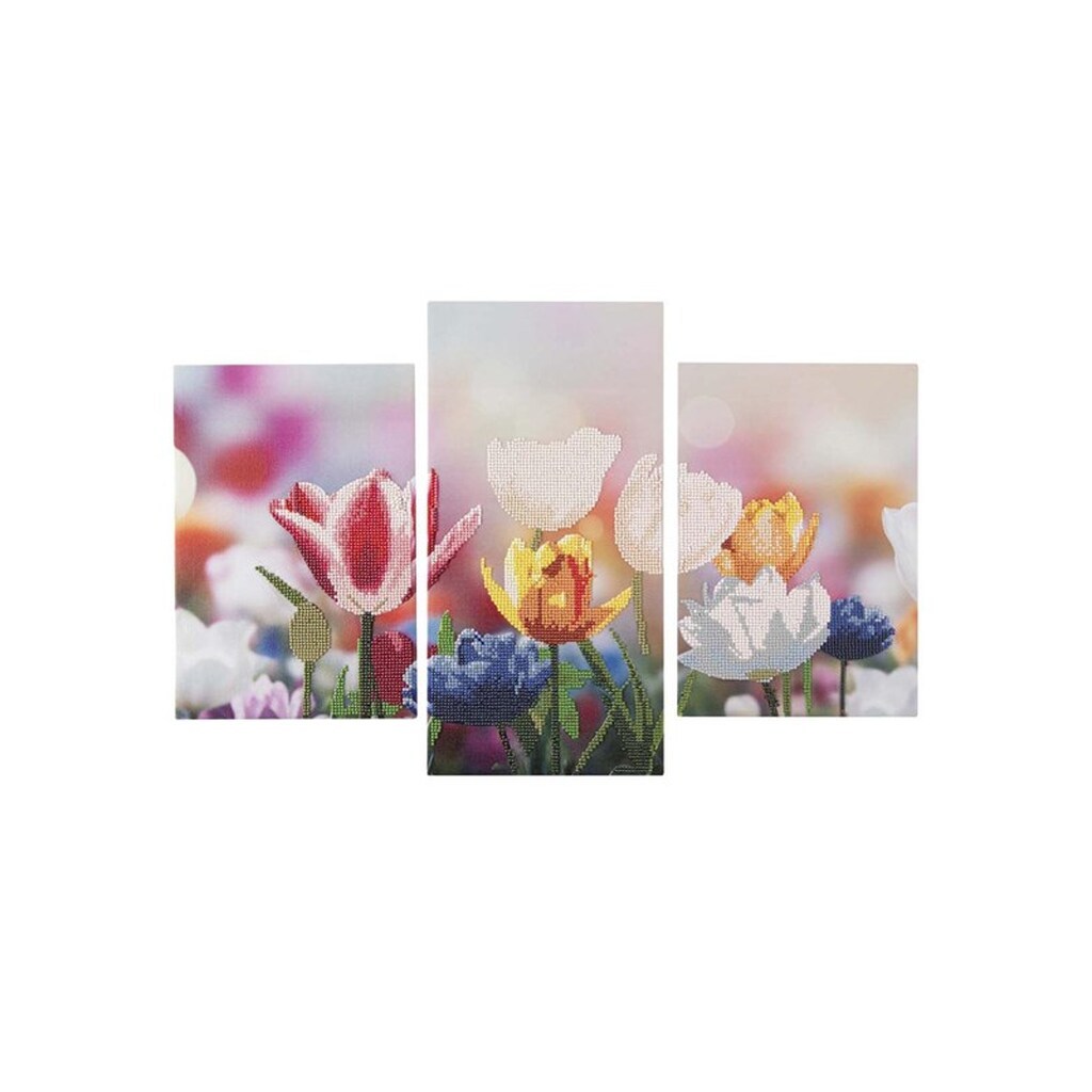 Creative Craft Group Diamond Painting Triptych Set - Flowers