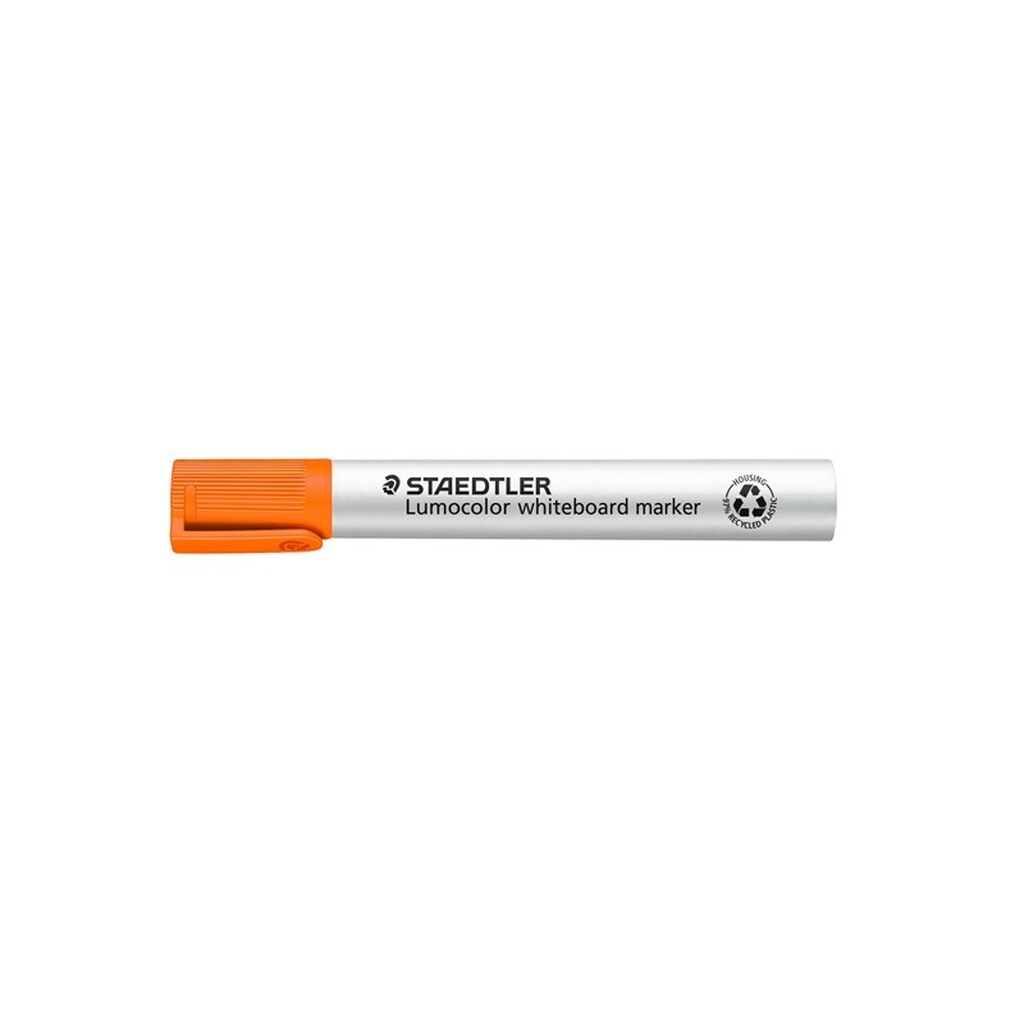 Staedtler LUMOCOLOR WB-MARKER, 10 STK, 2-5mm ORANGE