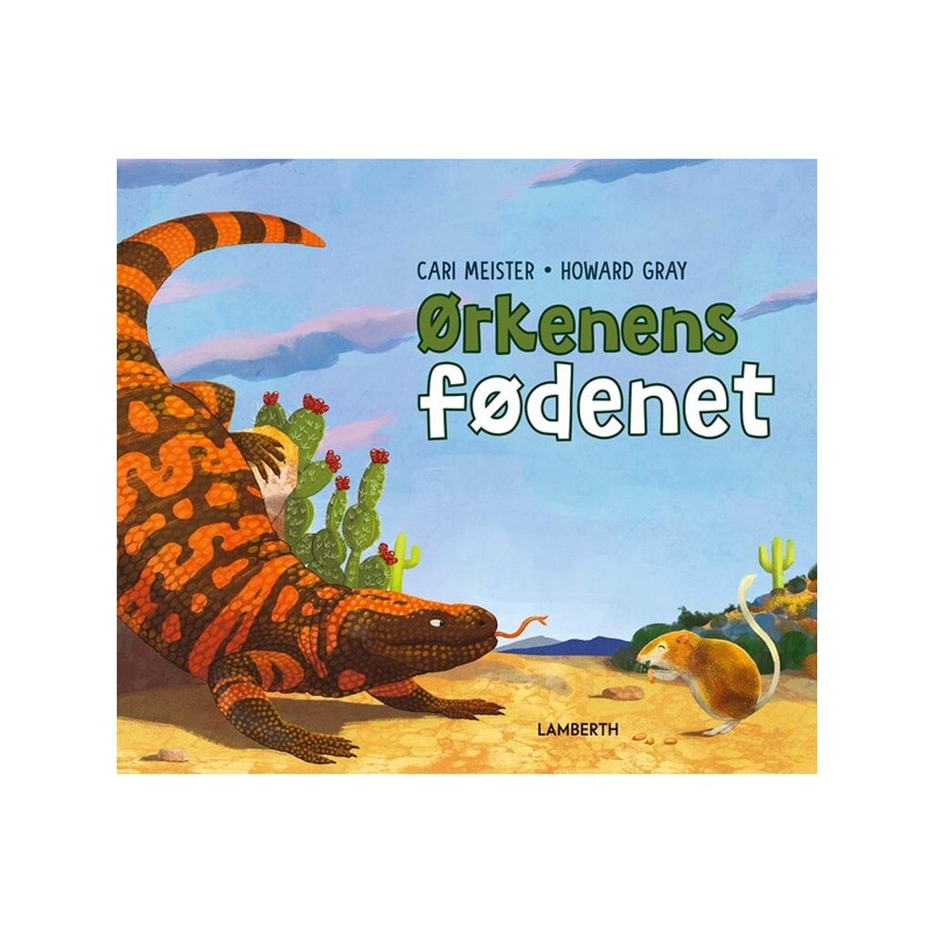 Ørkenens fødenet - Børnebog - hardcover