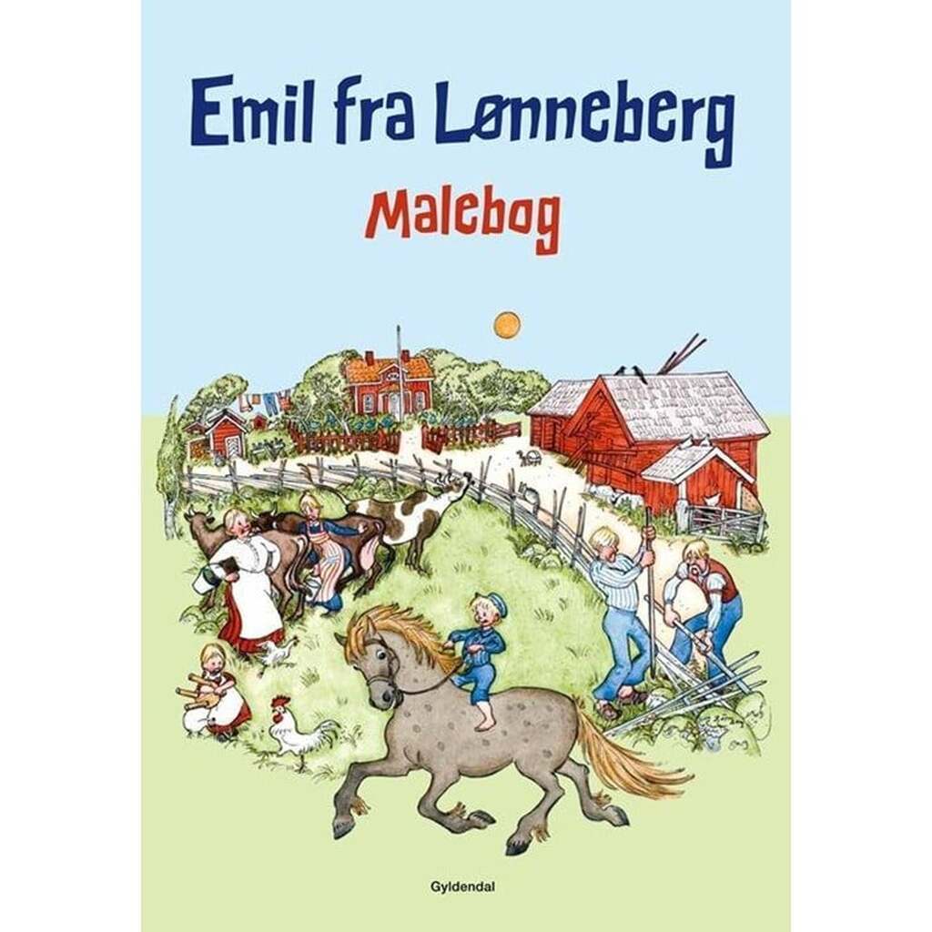 Emil fra Lønneberg. Malebog - Børnebog - Hæfte