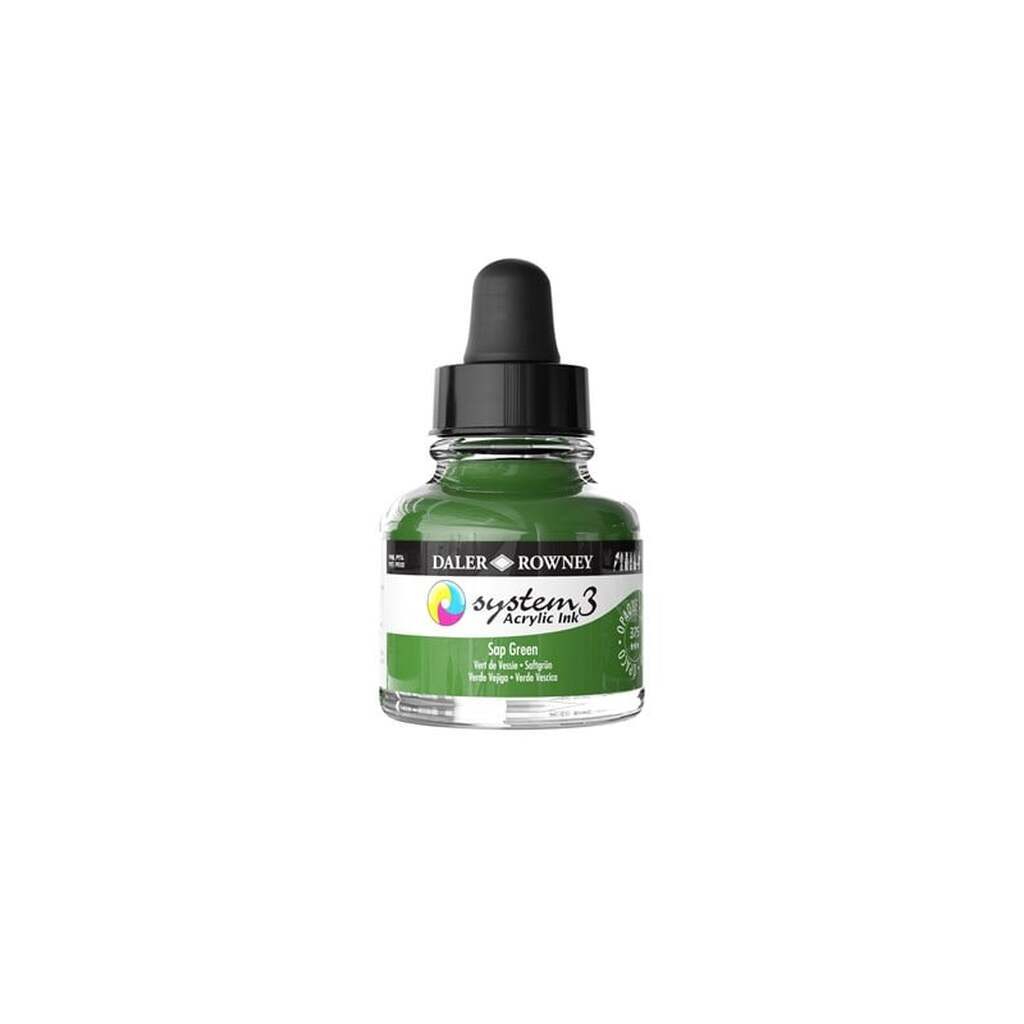 Daler-Rowney System3 Ink 29.5 ml Sap Green