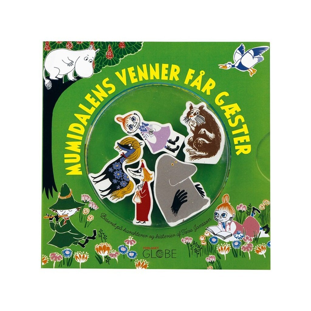 Mumidalens venner får gæster - Børnebog - Papbog