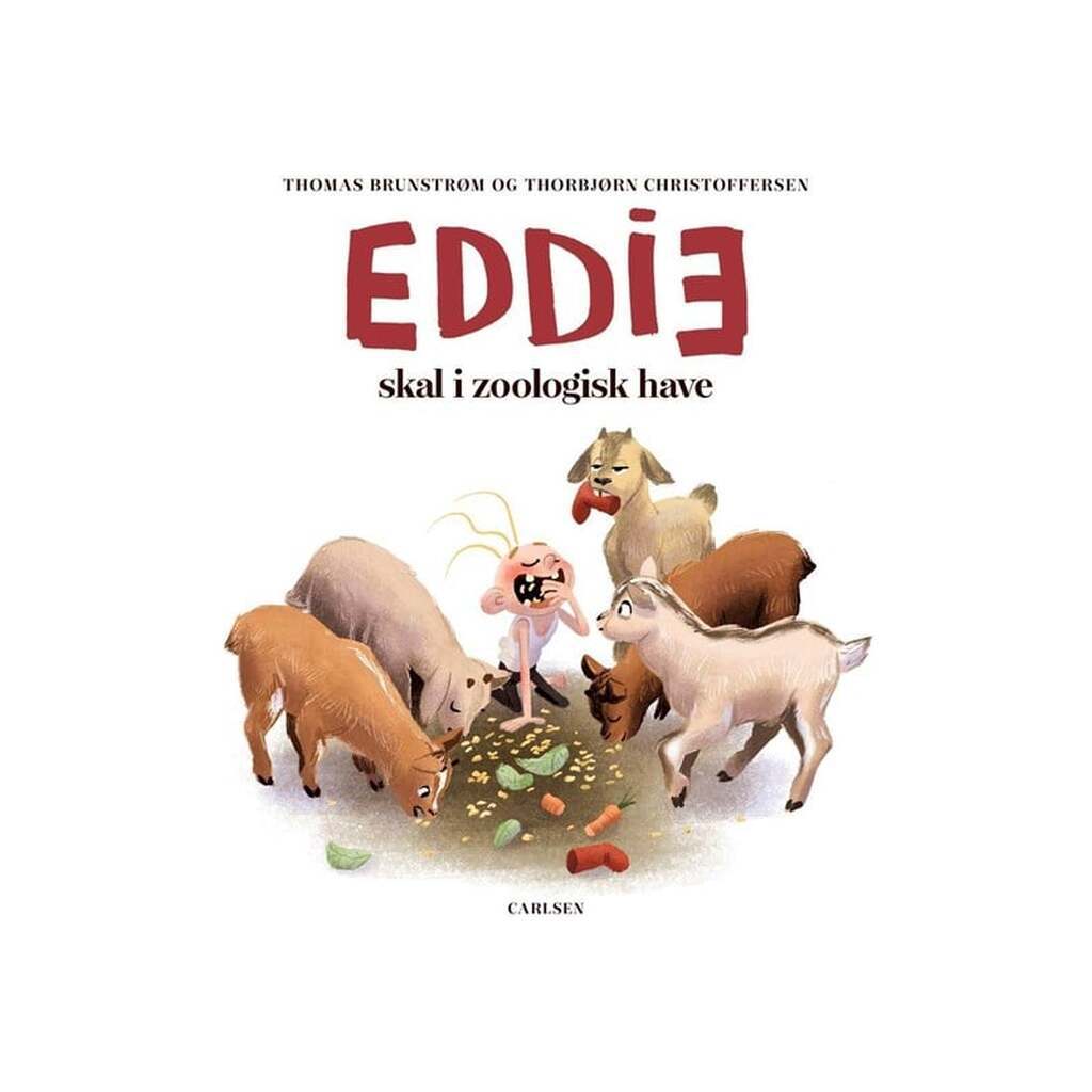 Eddie skal i zoologisk have - Børnebog - Hardcover