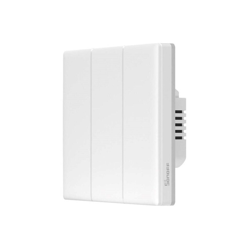Sonoff TX T5 3C (3-channel) Wi-Fi smart touch wall switch.