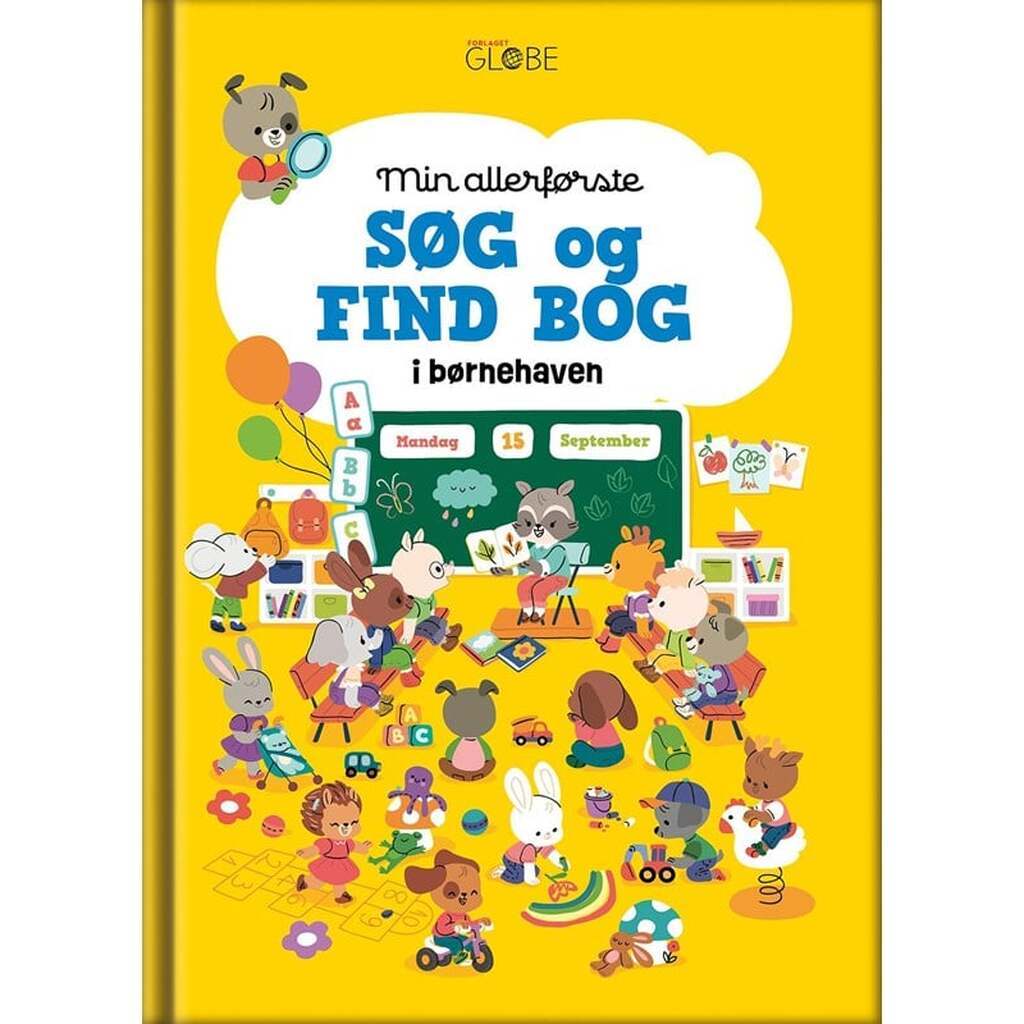 Min allerførste søg og find bog - I børnehaven - Børnebog - Pocketbog