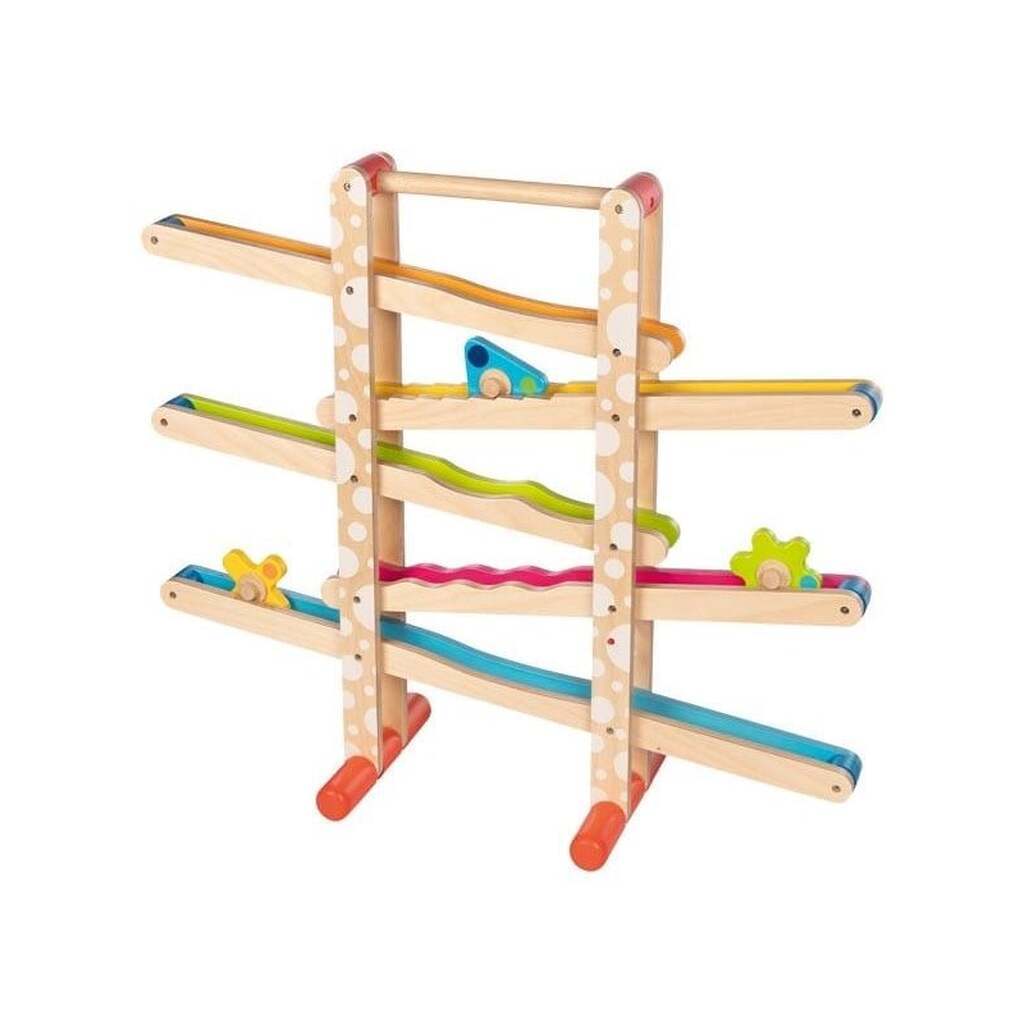 Goki Wooden Marble Run with Figures