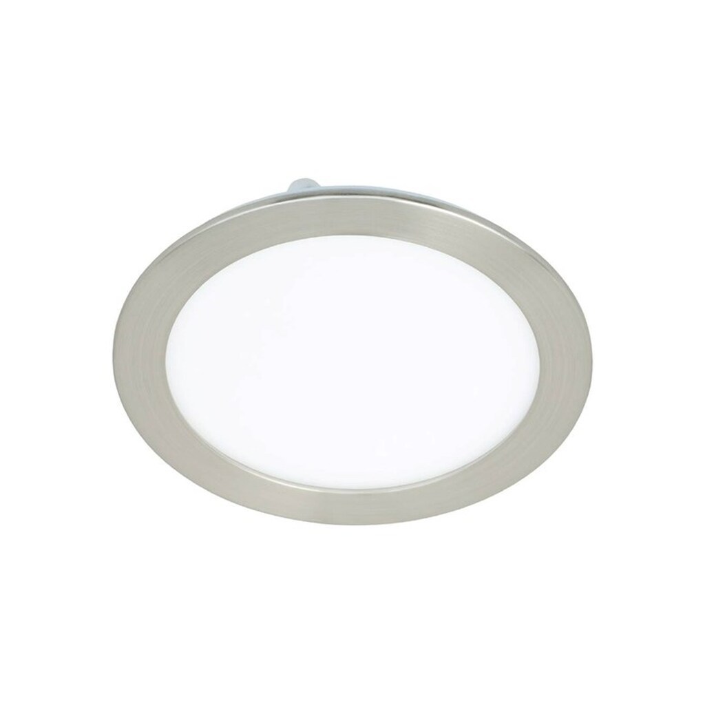 EGLO FUEVA-Z SMART indbygningsspot Ø165 mm, børstet stål