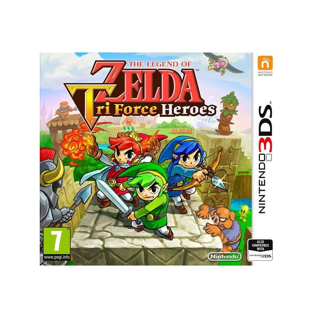 The Legend of Zelda: Tri Force Heroes - Nintendo 3DS - Action