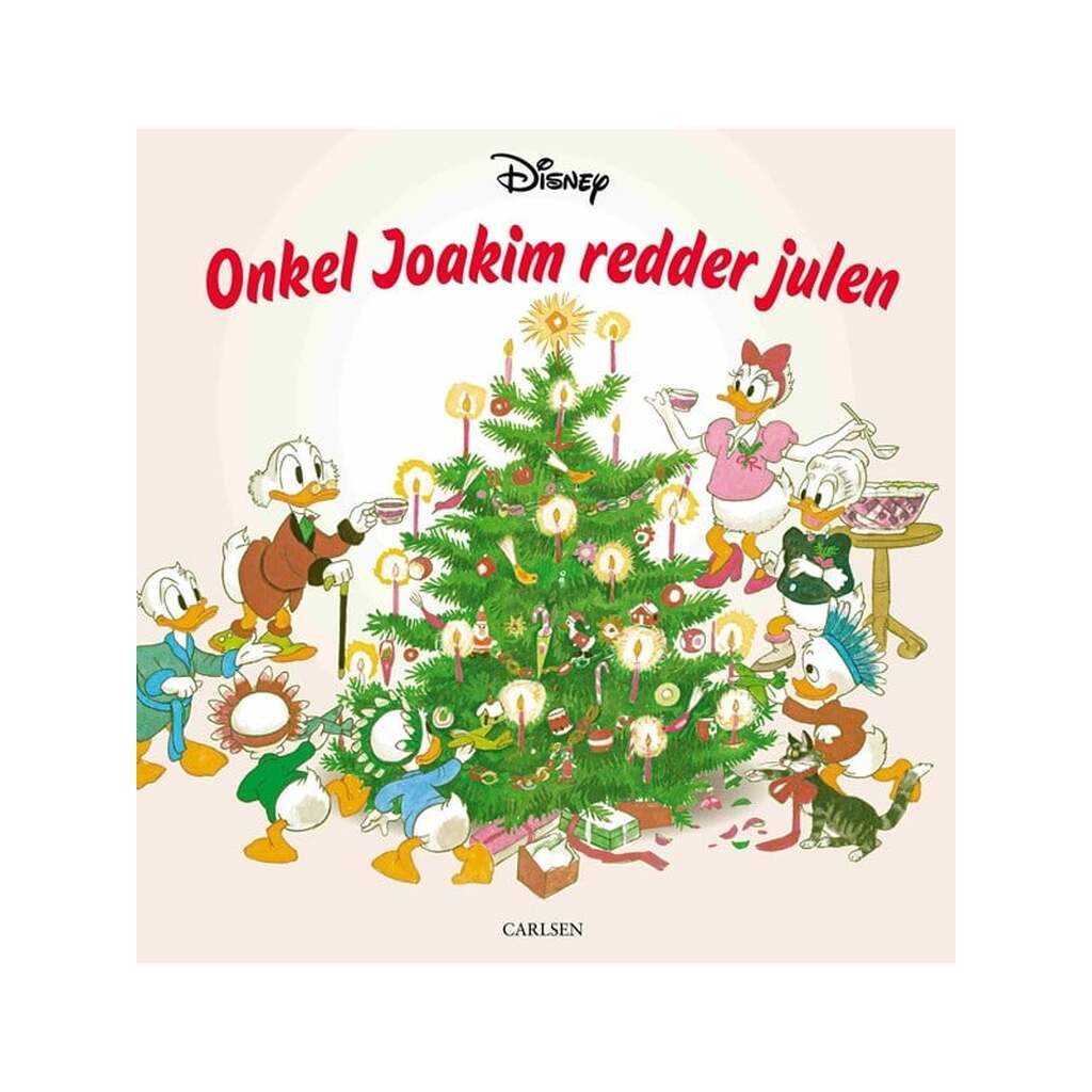 Onkel Joakim redder julen - Børnebog - Hardcover