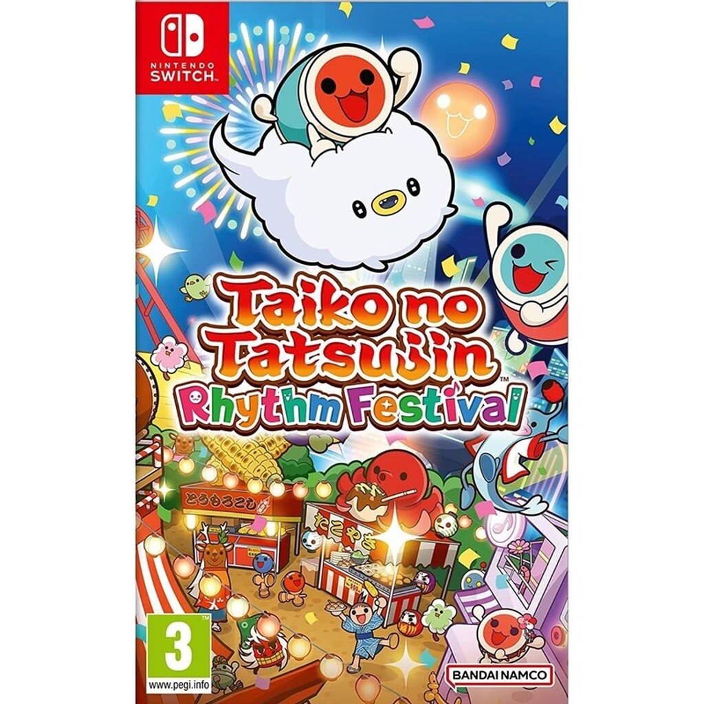 Taiko no Tatsujin: Rhythm Festival + Drum (Collector&apos;s Edition) - Nintendo Switch - Musik