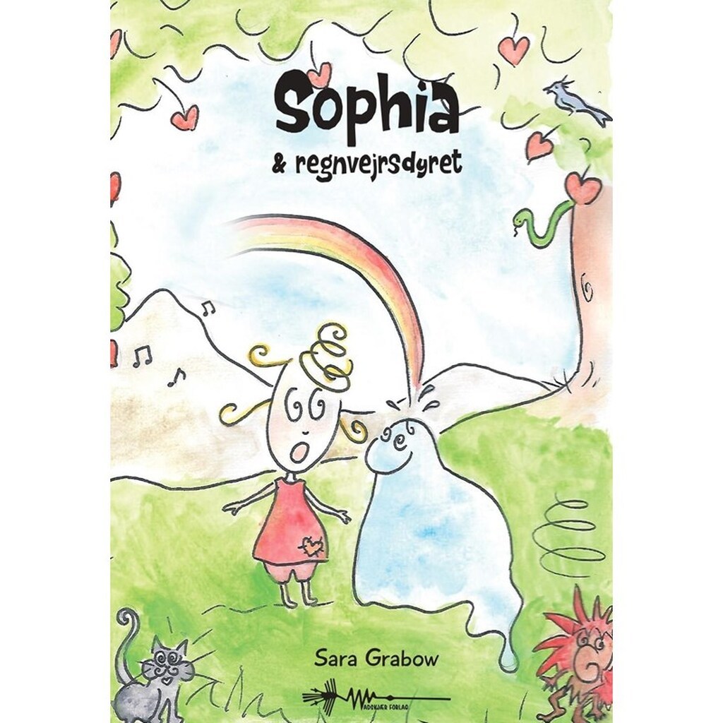 Sophia &amp; Regnvejrsdyret - Børnebog - hardback