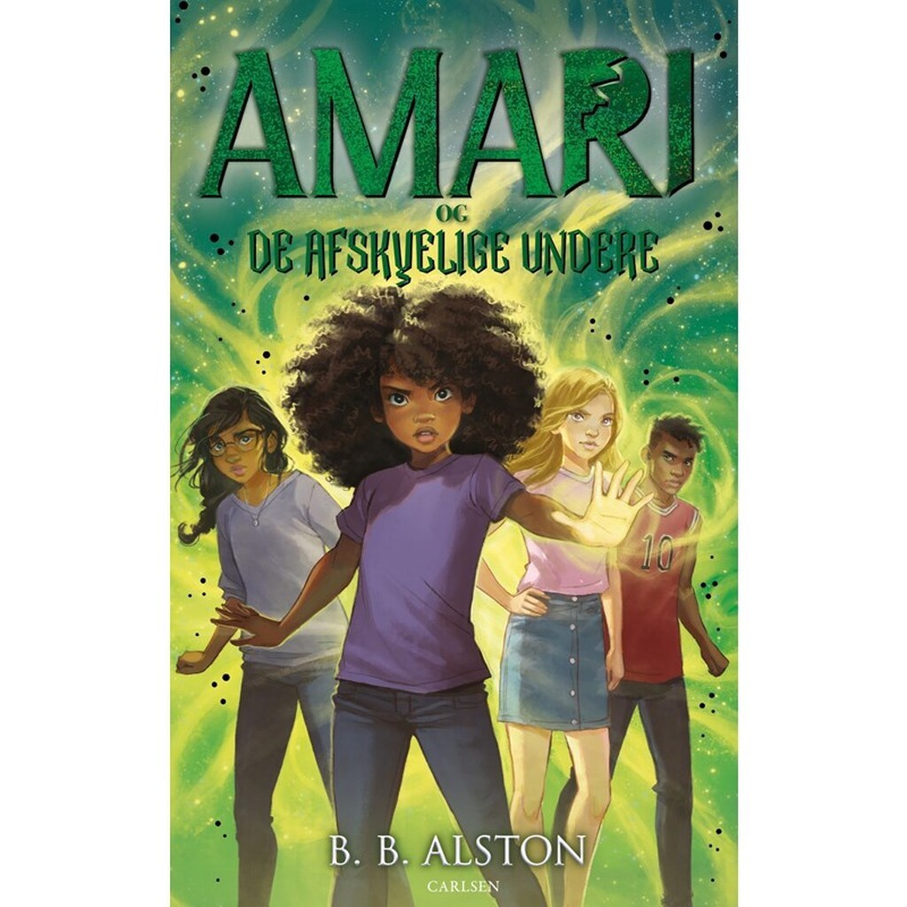 Amari (3) og De afskyelige undere - Børnebog - Hardcover